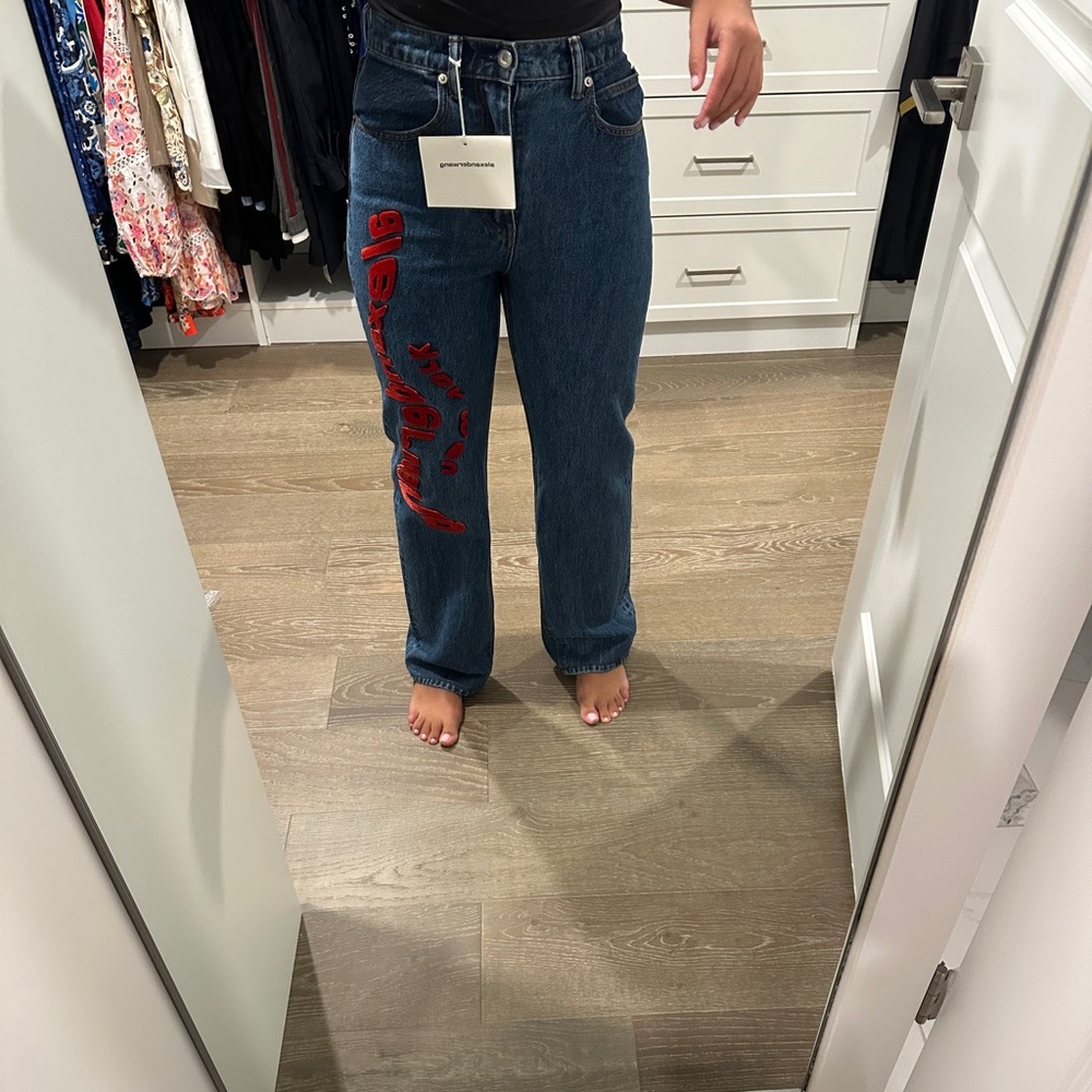 Alexander wang  Relaxed Straight Jeans